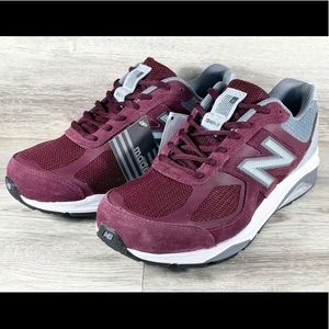 New Balance Made USA 1540v3 BurgundyShoeReflective